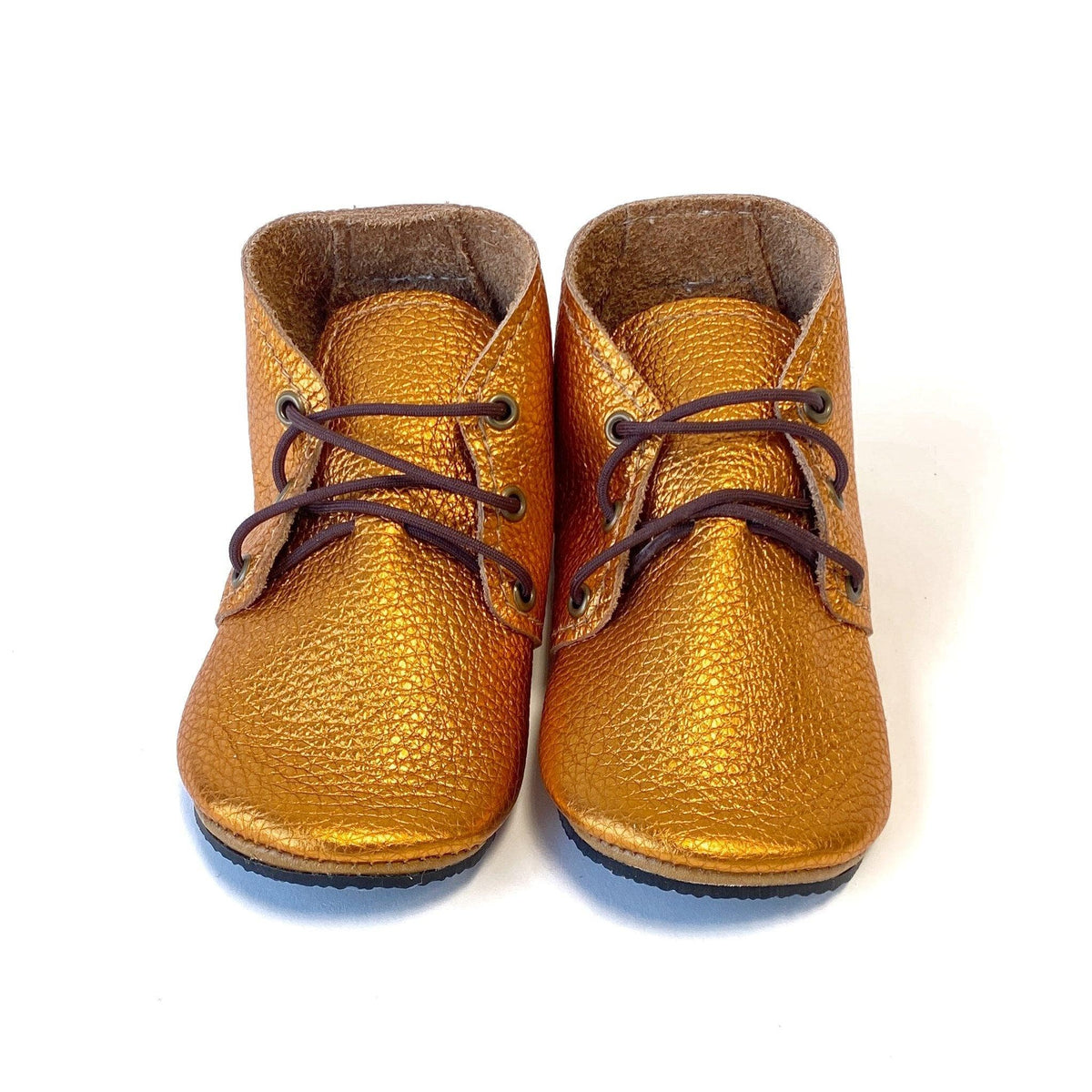 Duchess and Fox Tangerine Oxfords handmade barefoot shoes