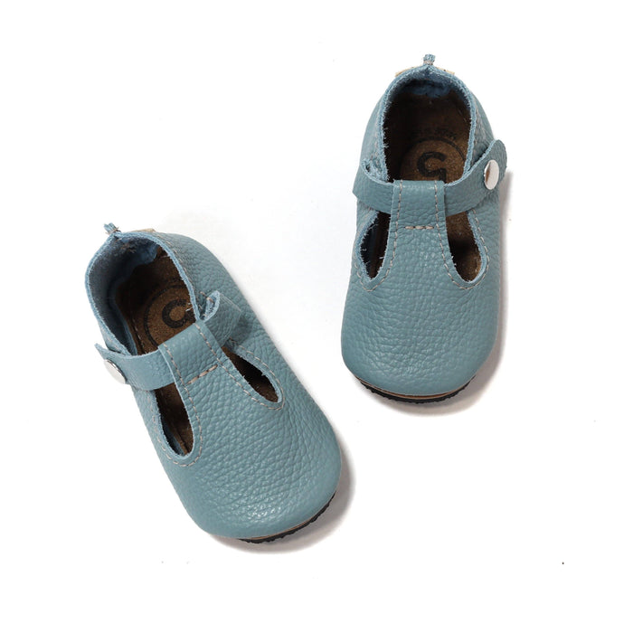 Duchess and Fox Seashore T-Straps handmade barefoot shoes