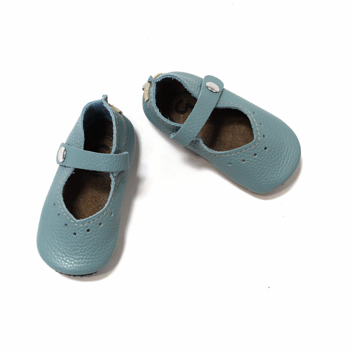 Duchess & Fox Footwear RTS Seashore Mary Janes handmade barefoot shoes